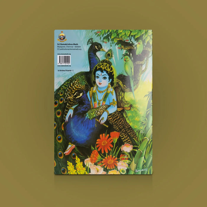 Sri Krishna Pictorial For Children Vol 1 - English | By Swami Raghaveshananda/ Stories & Moral Lessons for Kids