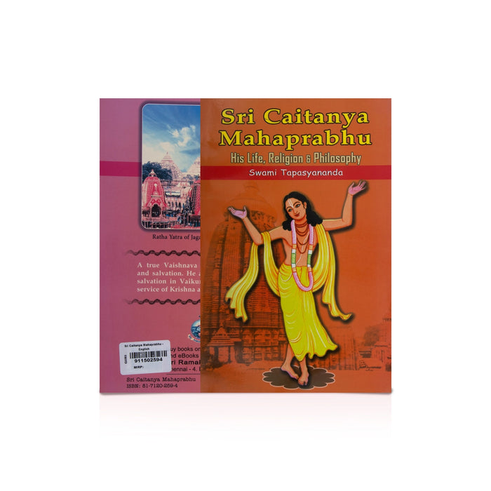 Sri Caitanya Mahaprabhu - English | His Life, Religion & Philosophy/ by Swami Tapasyananda/ Philosophy Book