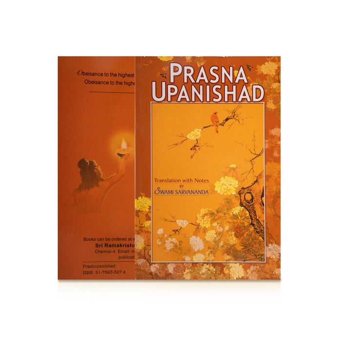 Prasna Upanishad - English | by Swami Sarvananda/ Upanishad Book