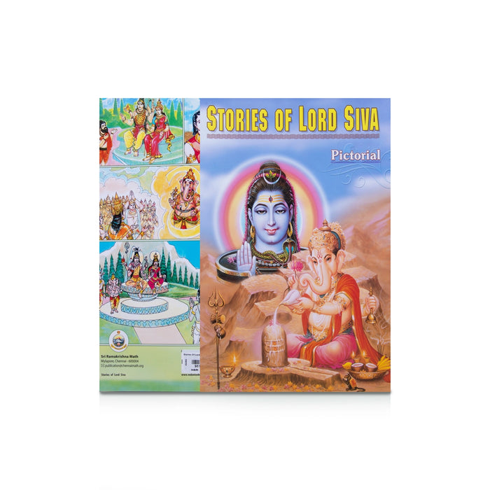Stories Of Lord Siva Pictorial - English | Stories Book/ Childrens Book - Children Comics
