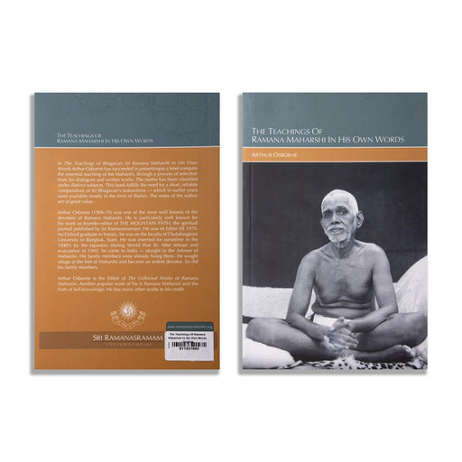 The Teachings Of Ramana Maharshi In His Own Words - English | by Arthur Osborne/ Philosophical Book - Vedanta, Spirituality & Philosophy