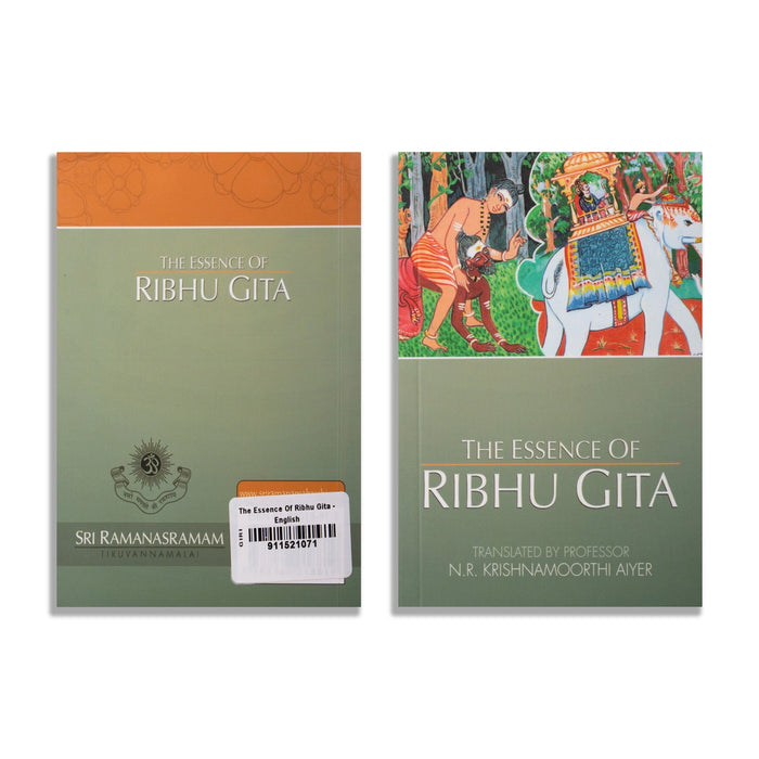 The Essence Of Ribhu Gita - English |by N. R. Krishnamoorthi Aiyer/ Hindu Spiritual Book - Vedanta, Spirituality & Philosophy