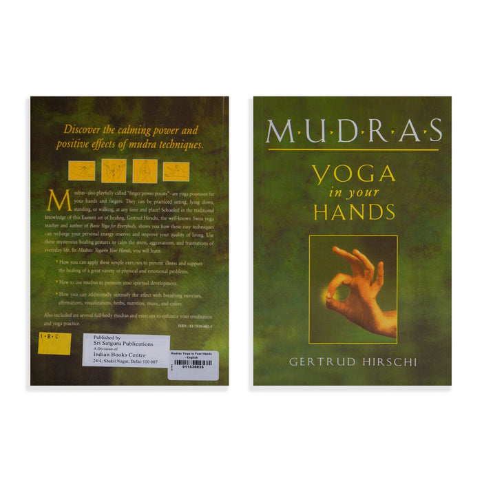 Mudras Yoga in Your Hands - English | by Gertrud Hirschi/ Yoga Book