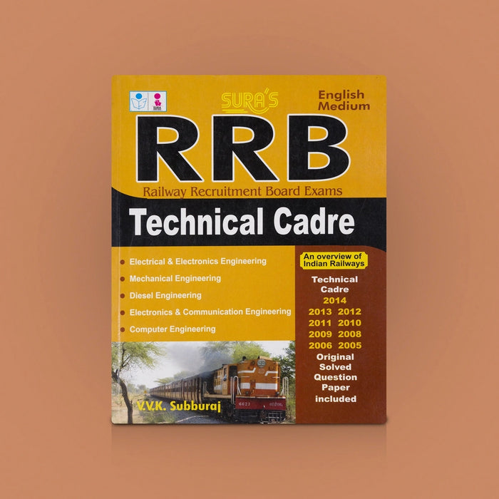 Rrb Railway Recruitment Board Exams Technical Cadre Book - English|Railway Exam Book/ Railway Study Material