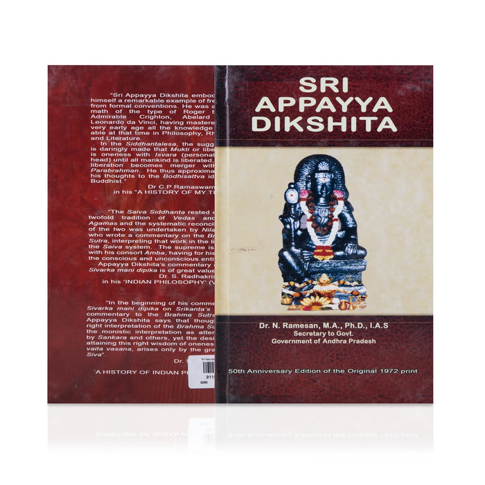 Sri Appaya Dikshita - English | by Dr. N. Ramesan/ Biographical Book