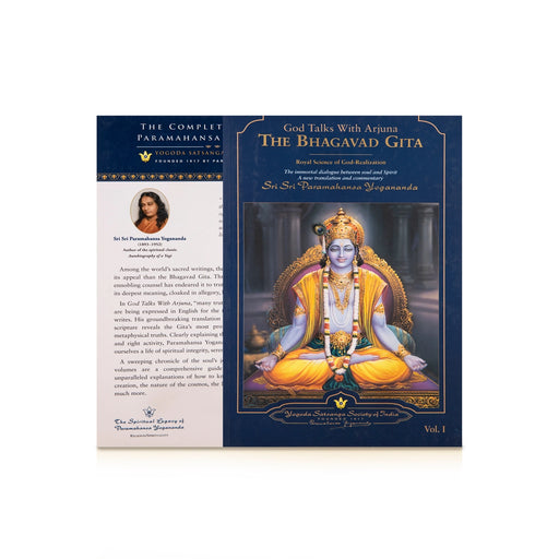 God Talks With Arjuna The Bhagavad Gita - 2 Volumes Set - English | by Sri Sri Paramahansa Yogananda - Bhagavad Gita