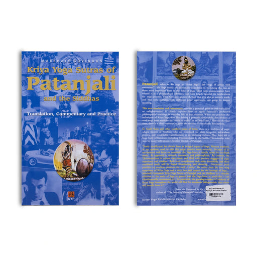 Kriya Yoga Sutras Of Patanjali And The Siddhas - Translation, Commentary And Practice- English | by Marshall Govindan - Yoga Meditation Pranayama