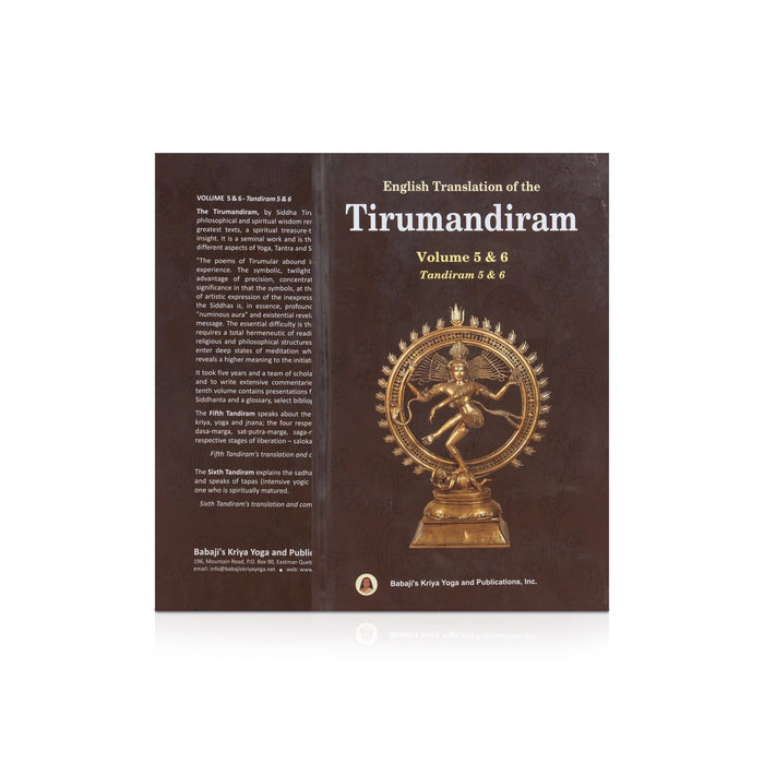 Tirumandiram - 10 Volumes Set - English Translation | Hindu Stotra Book