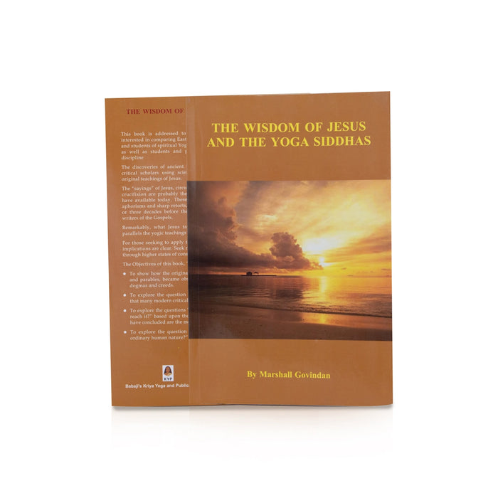 The Wisdom Of Jesus And The Yoga Siddhas - English | by Marshall Govindan/ Yoga Book - Yoga Meditation Pranayama
