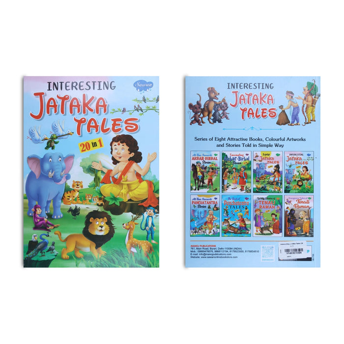 Interesting Jataka Tales - English | 20 In 1 Story Book/ Childrens Book