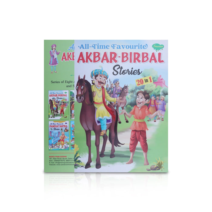 All Time Favourite Akbar and Birbal Stories - English | 20 In 1 Story Book/ Childrens Book - Children Comics