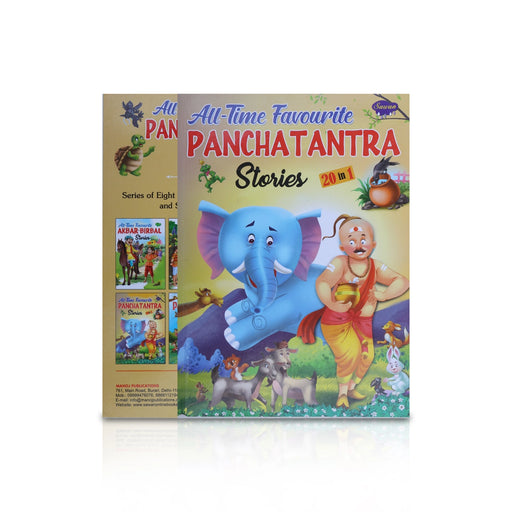 All Time Favourite Panchatantra Stories - English | 20 In 1 Story Book/ Childrens Book - Children Comics