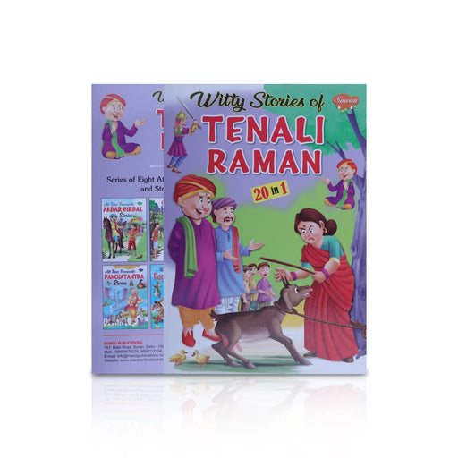 Witty Stories Of Tenali Raman - English | 20 In 1 Story Book/ Childrens Book - Children Comics