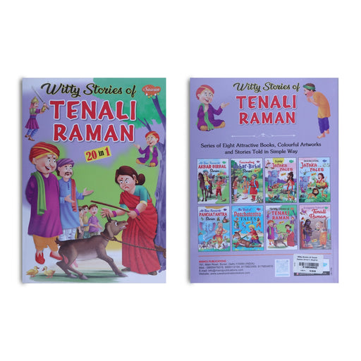Witty Stories Of Tenali Raman - English | 20 In 1 Story Book/ Childrens Book - Children Comics