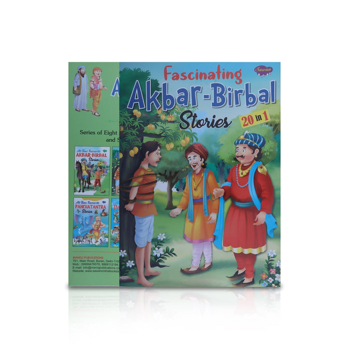 Fascinating Akbar Birbal Stories - English | 20 In 1 Story Book/ Childrens Book - Children Comics