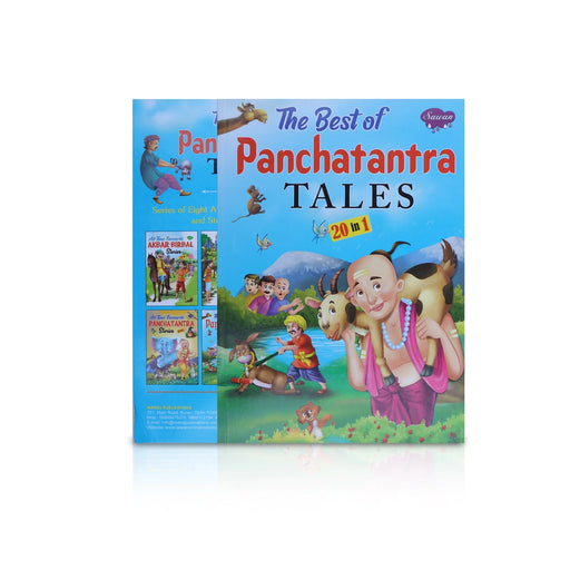 The Best Of Panchatantra Tales - English | 20 In 1 Story Book/ Childrens Book - Children Comics