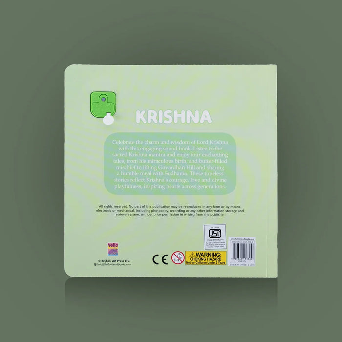 My Blessed Sound Book – Krishna | Kids Sound Book / Mantra & Stories with Interactive Button-Press Audio