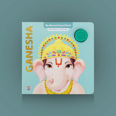My Blessed Sound Book – Ganesha | Interactive Kids Sound Book / Ganesh Mantras & Stories with Audio Buttons