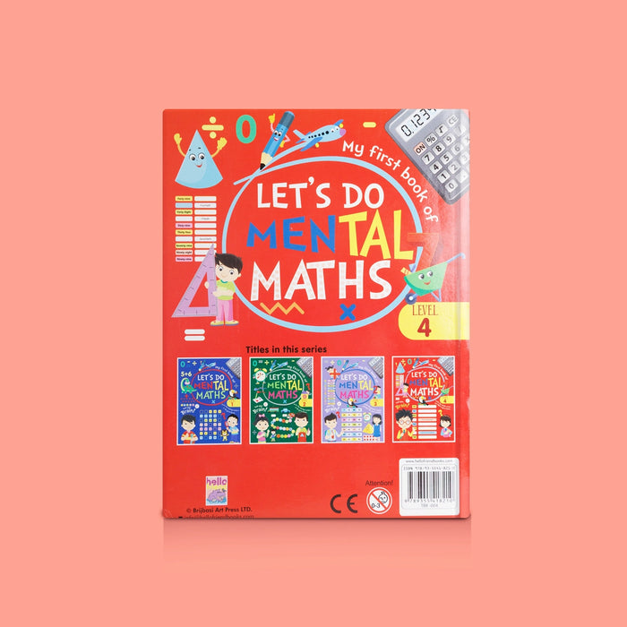 Lets Do Mental Maths - English | Soft Bound Book / Children’s Educational Book for Arithmetic Practice & Skill Development