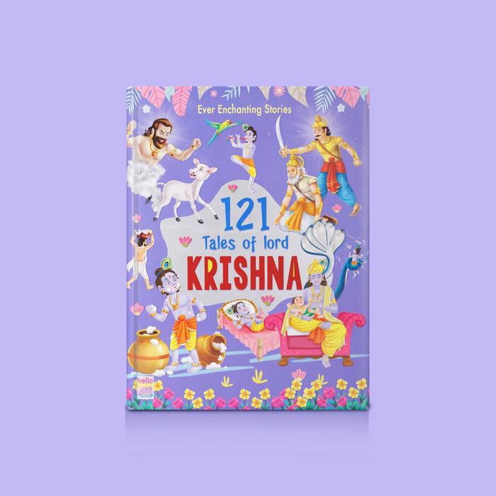 121 Tales of Lord Krishna - English | Story Book / Moral & Spiritual Tales for children