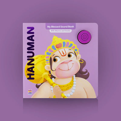 My Blessed Sound Book – Hanuman | Sound Book for Kids / Mantra & Story Book with Interactive Audio