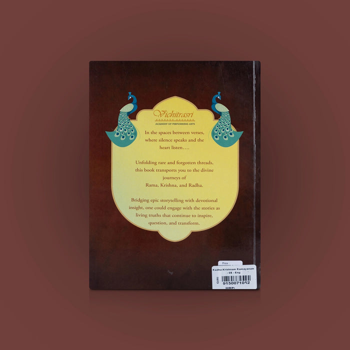 Radha Krishnam Ramayanam - English | By Srividya Devanathan/ Hindu Epic Book/ Ramayana For Spiritual Reading