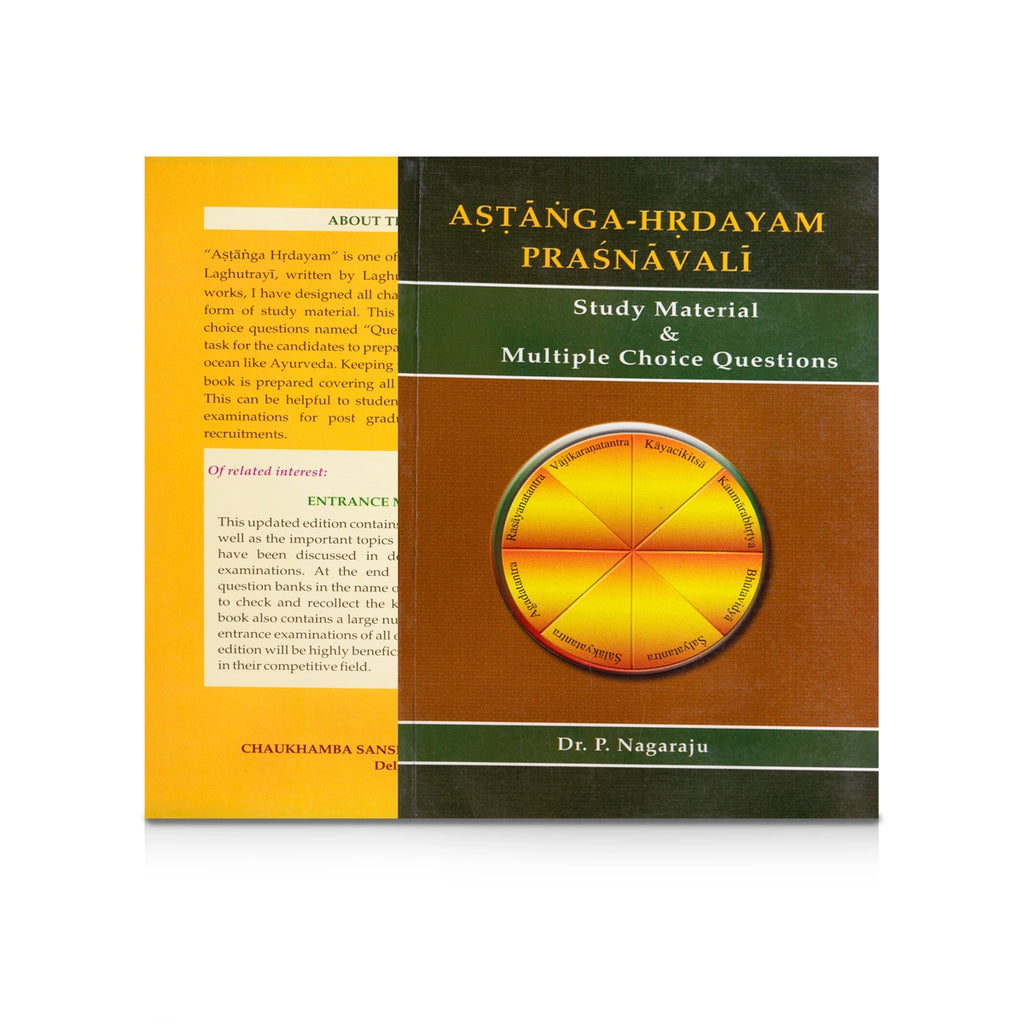 Astanga Hrdayam Prasnavali - English | Study Material & Multiple Choice Questions/ by Dr. P. Nagaraju