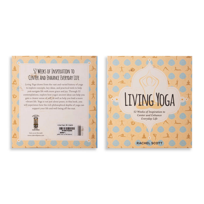 Living Yoga - 52 Weeks Of Inspiration To Center And Enhance Everyday Life - English | by Rachel Scott/ Yoga Book