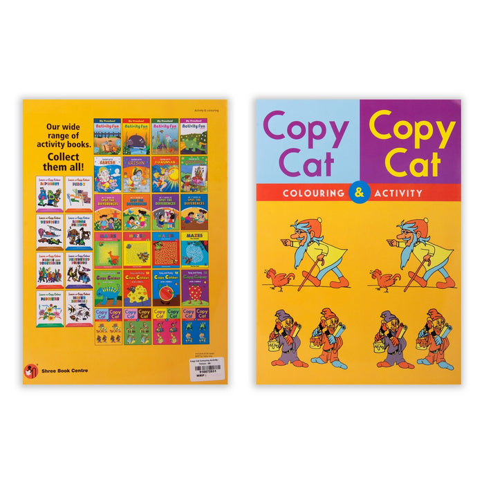 Create Copy Cat Giri - Copy Cat Colouring Activity | Best Coloring Books | Educational Book