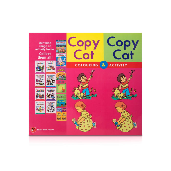 Copy Cat Colouring & Activity - English | Childrens Activity Book/ Colouring Book