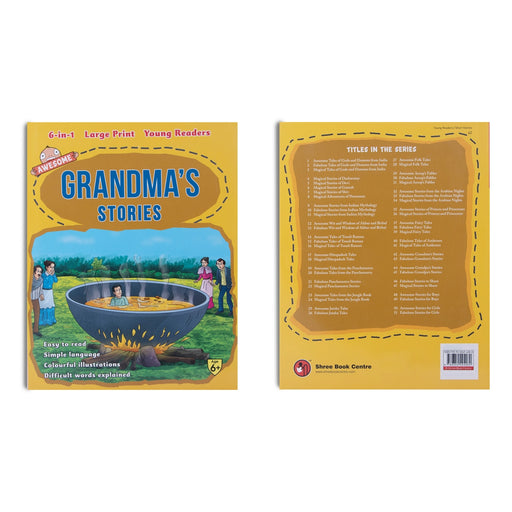 Awesome Grandma's Stories 6 in 1 - English | Story Book/ Childrens Book - Children Comics