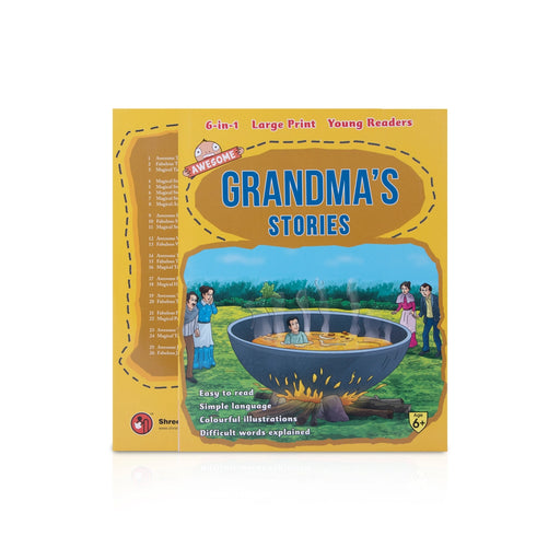 Awesome Grandma's Stories 6 in 1 - English | Story Book/ Childrens Book - Children Comics