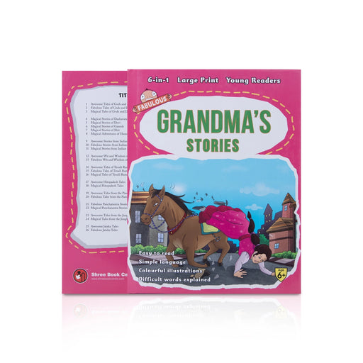Fabulous Grandama’s Stories 6 in 1 - English | Story Book/ Childrens Book - Children Comics