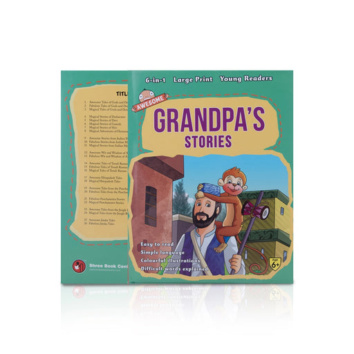 Awesome Grandpa's Stories 6 in 1 - English | Story Book/ Childrens Book - Children Comics
