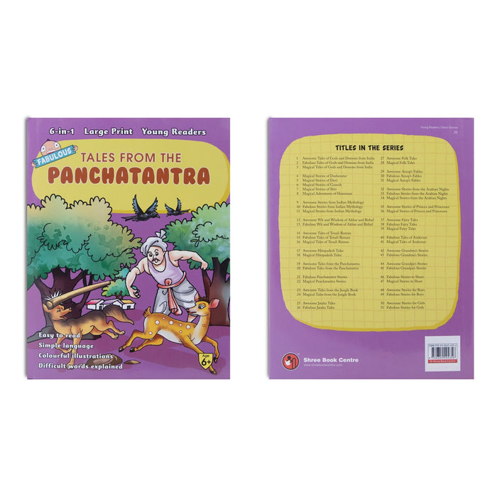 Fabulous Tales From The Panchatantra 6 in 1 - English | Story Book/ Childrens Book - Children Comics