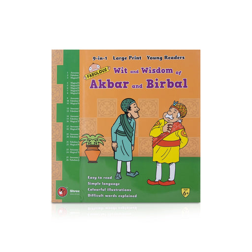 Fabulous Wit And Wistom Of Akbar And Birbal - English | 9 in 1 Story Book/ Childrens Book - Children Comics