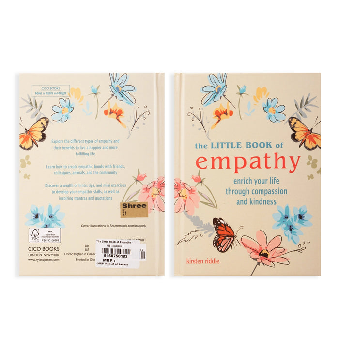 The Little Book Of Empathy - Enrich Your Life Through Compassion And Kindness - English | by Kristen Riddle - Vedanta, Spirituality & Philosophy
