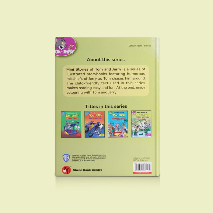 Mini Stories of Tom and Jerry Lights, Camera, Action! - English | Story Book / Cartoon Adventure Tales for Children