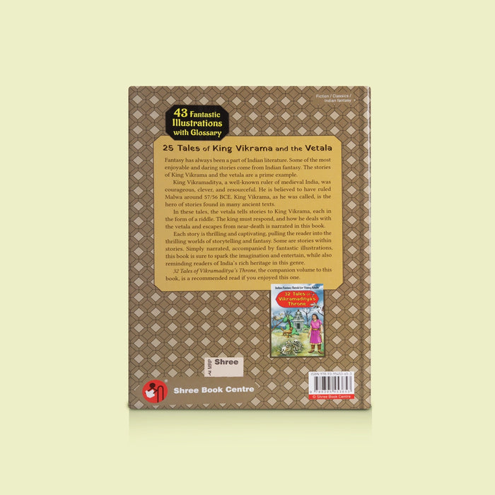 25 Tales Of King Vikrama And The Vetala English | Story Book/ Entertaining Moral & Adventure Tales for Children