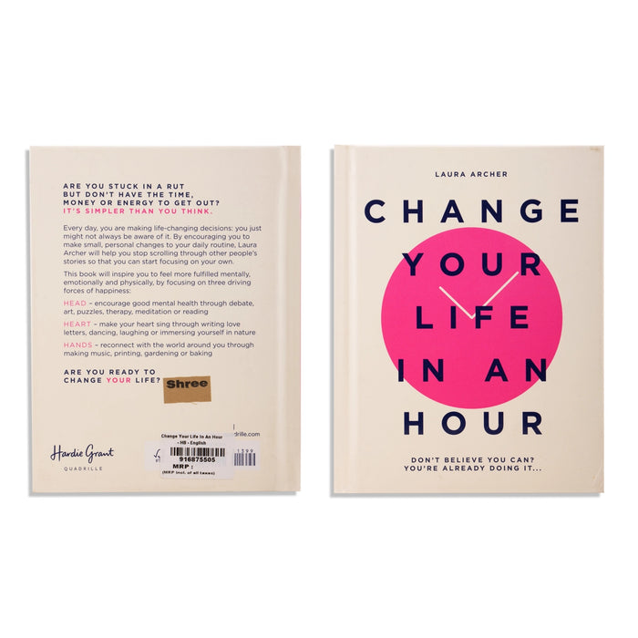 Change Your Life In An Hour - English | by Laura Archer/ Self Help Book/ Self Development Book - Education & Self Help
