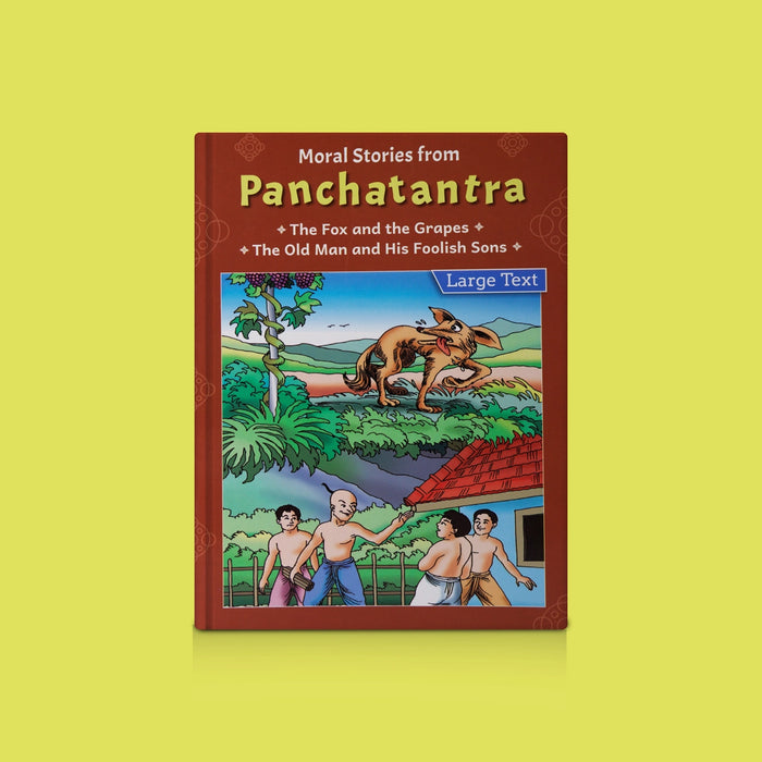 Panchatantra - The Fox And The Grapes/The Oldman and His Foolish Sons - English / Moral Story for Children