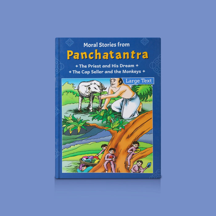 Panchatantra - The Priest and His Dream & The Cap Seller and the Monkeys - English | Moral Story Book for Children