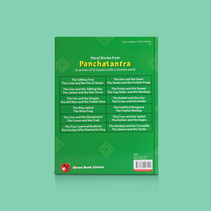 Panchatantra - The Crow and the Jackal & The Barber and the Sages - English | Moral Story Book for Children