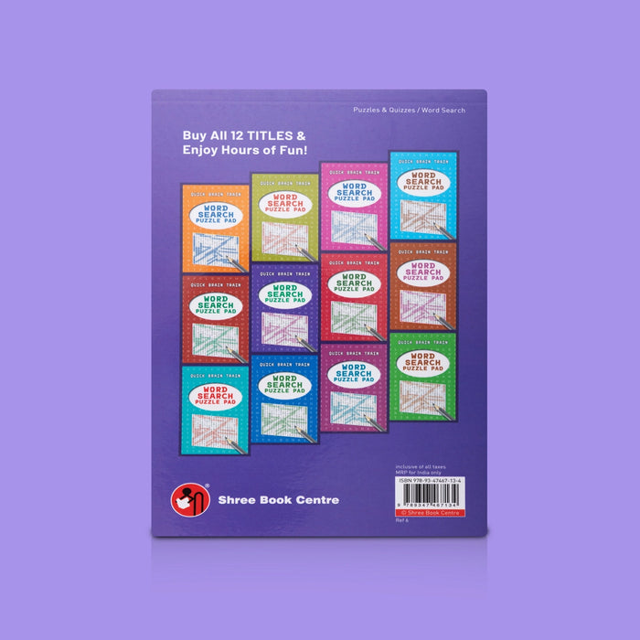 Word Search Puzzle Pad - English | Mind Exercise Book/ Fun Vocabulary & Word Search Activities