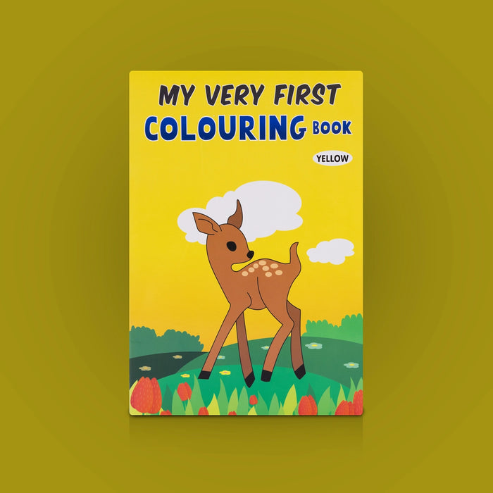 My Very First Colouring Book - Yellow | Colouring book / Activity Book For Childrens