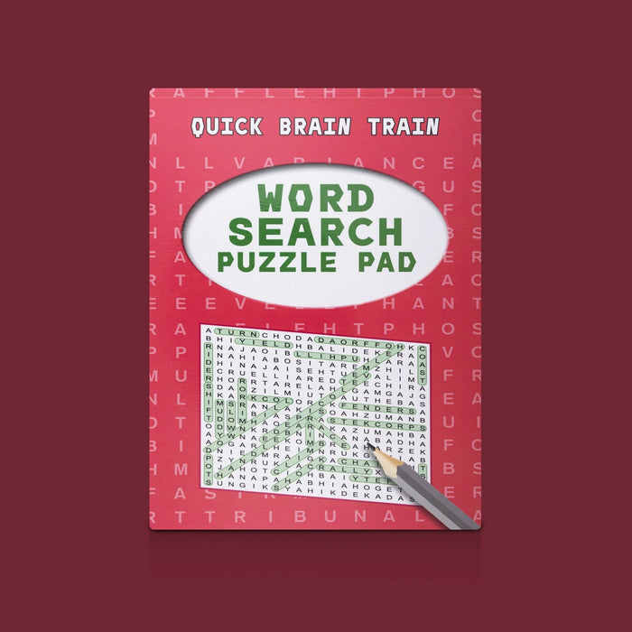 Word Search Puzzle Pad - English | Activity Book/ Improve Vocabulary With Word Search Puzzles