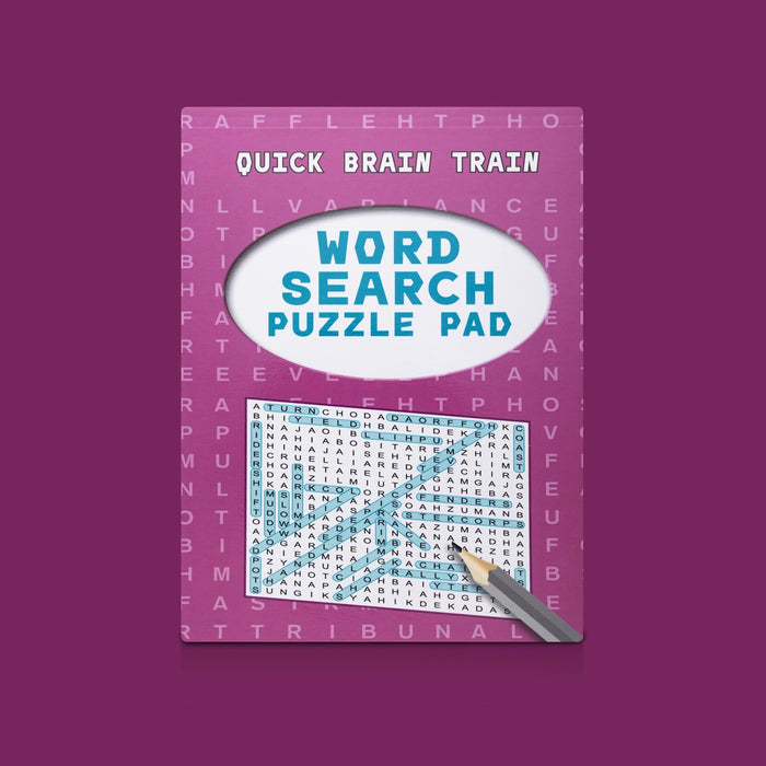 Word Search Puzzle Pad - English | Children's Activity Book/ Brain Training & Vocabulary Puzzles