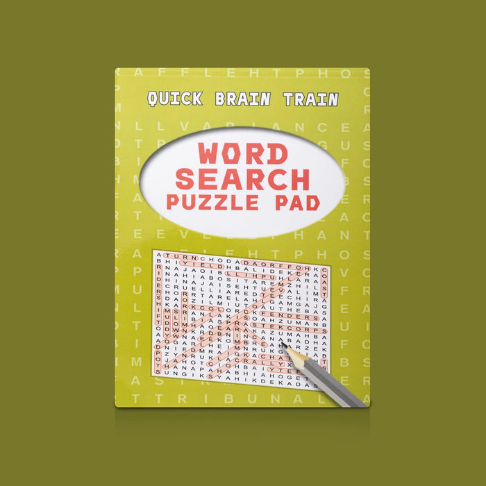Word Search Puzzle Pad - English | Puzzle Activity Book/ Fun Word Search Games For Kids & Adults