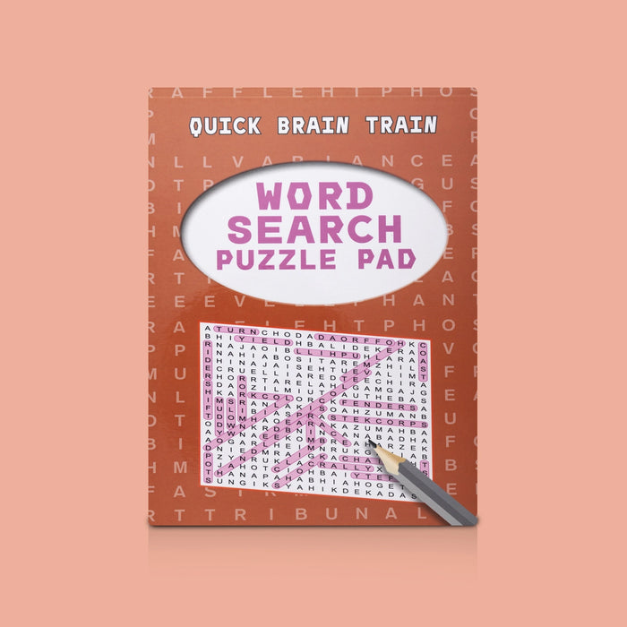 Word Search Puzzle Pad - English | Brain Training Book/ Entertaining Word Search Collection