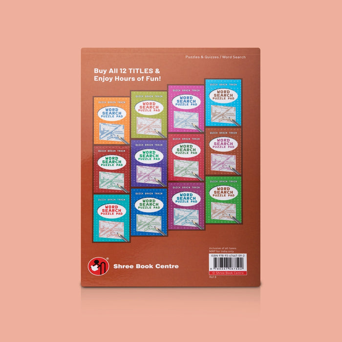 Word Search Puzzle Pad - English | Brain Training Book/ Entertaining Word Search Collection